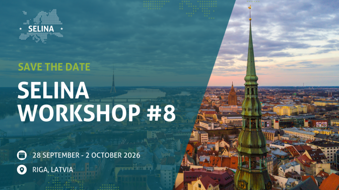 SAVE THE DATE: Final SELINA Workshop to take place in Riga, Latvia